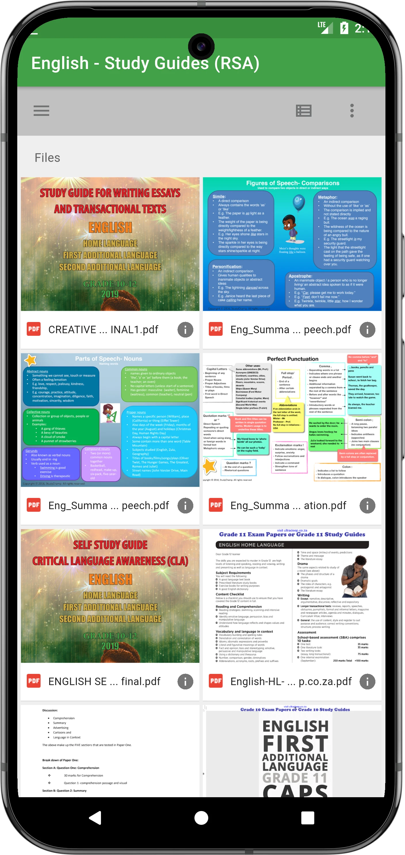Limpopo Grade 10, 11 and 12 screenshot